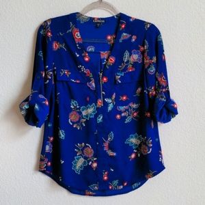 EXPRESS Dressy Floral Top